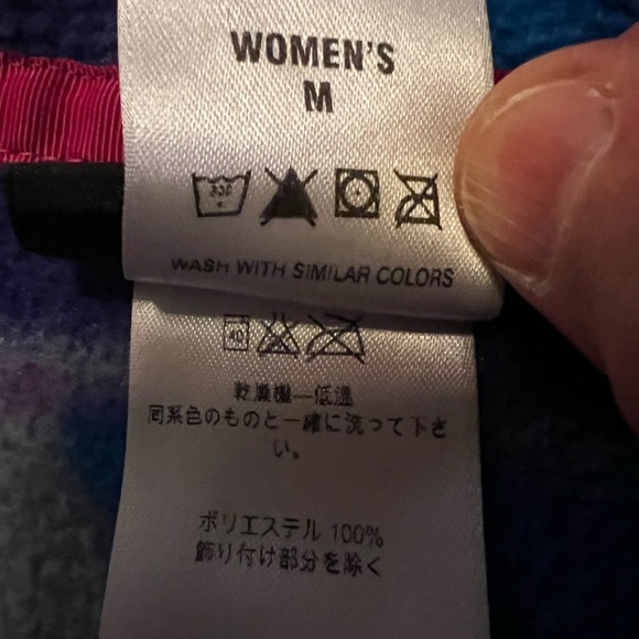 PATAGONIA WOMEN’S SYNCHILLA JACKET SIZE MEDIUM PURPLES AND BLUES - Picture 7 of 12